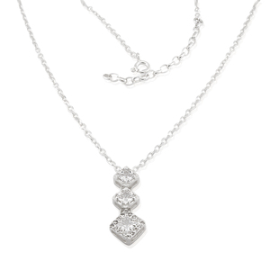 Silver necklace 701435