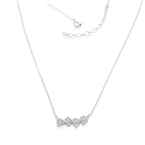 Silver necklace 701439