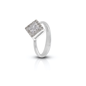 Silver rings with CZ - 1696435