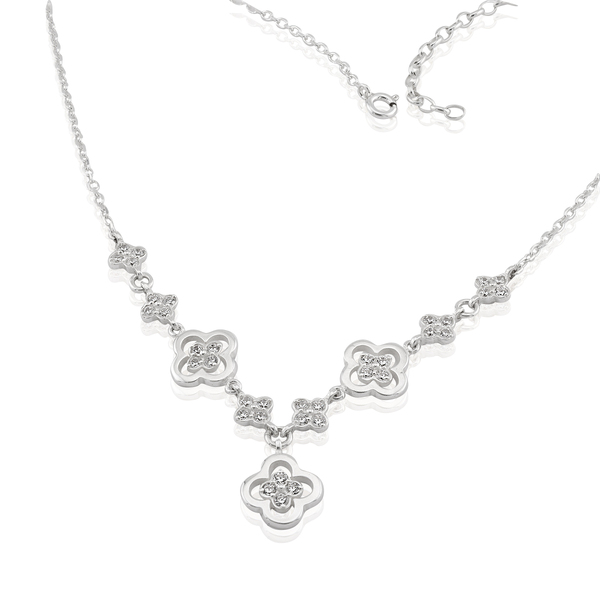 Silver necklace 701438