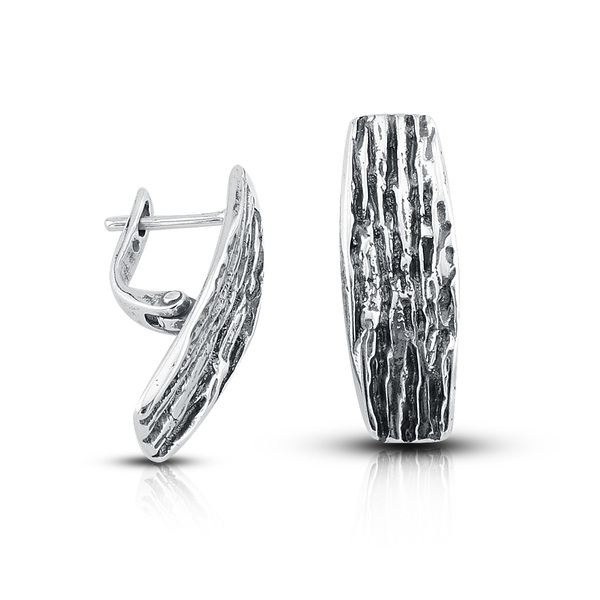 Silver Earings stones 132368
