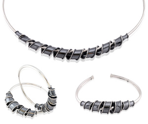 Silver sets - Large set with necklace - 8001071