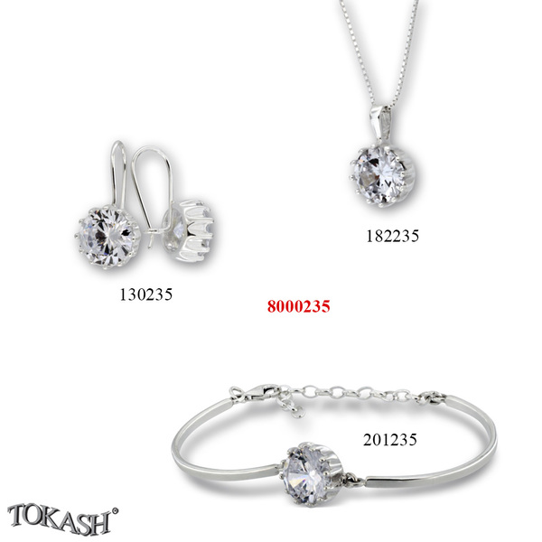Medium silver set 8000235
