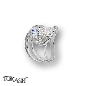 Silver rings with CZ - 1696198