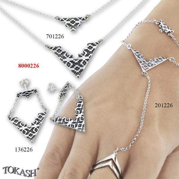 Medium silver set 8000226