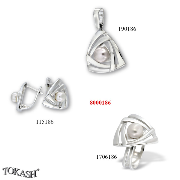 Medium silver set 8000186