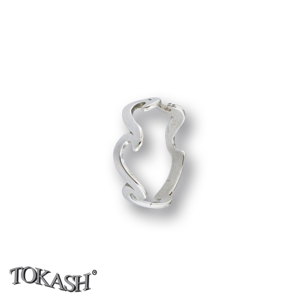 Silver ring without stones 1566242