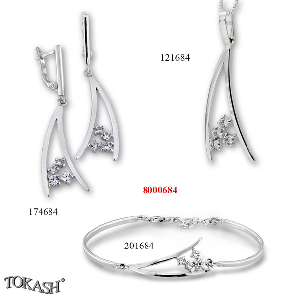 Medium silver set 8000684