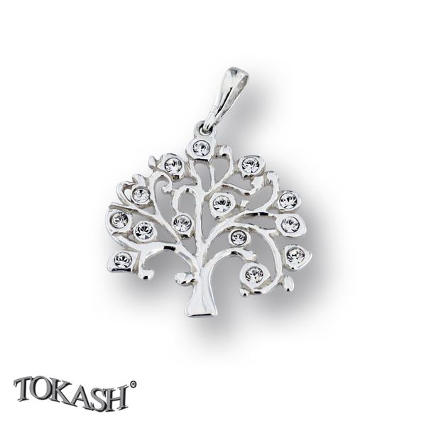 silver pendant stone 186693