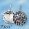 Silver Earings stone 131068