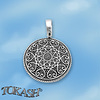 Silver pendants without CZ - silver pendants - 180068