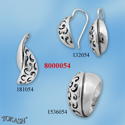 Medium silver set 8000054