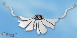 Silver necklace 700189