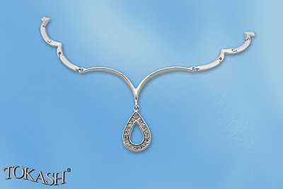 Silver necklace 700591