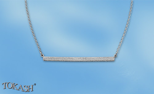 Silver necklace 700014