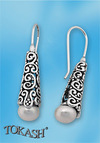 Jewellery with pearls - Earrings with pearls - 115590