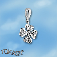 silver pendant stone 186515