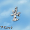 Silver pendants without CZ - silver pendants - 192505