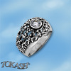 Silver rings with CZ - Silver rings with stone - 1595966