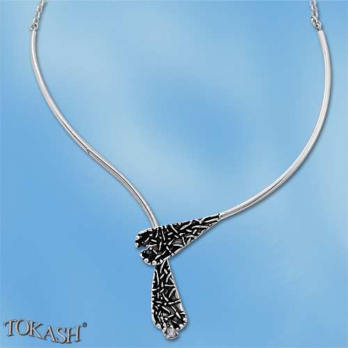 Silver necklace 700963