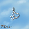 Silver pendants without CZ - silver pendants - 192513