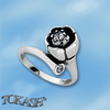 Silver rings with CZ - Silver ring stones - 1625965