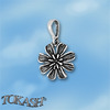 Silver pendants without CZ - silver pendants - 192525