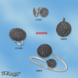 Silver sets - Medium with bracelet - 8000958