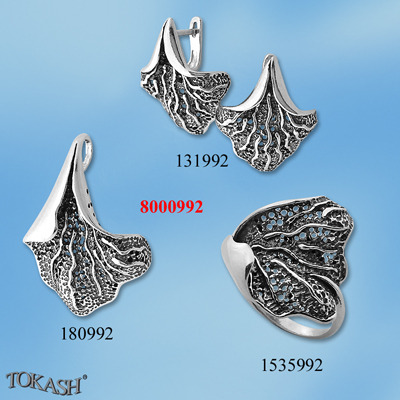 Medium silver set 8000992