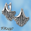 Silver Earings stone 131992