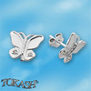 Silver Earings with stones 139585