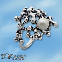Ring with pearls 1705248